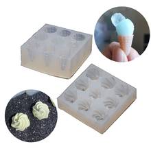 3D Mini Size Ice Cream Cone Keychain Resin Molds Popsicles Food Play Pendant Epoxy Resin Mold Jewelry Making Tools 2024 - buy cheap