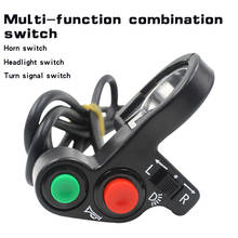 Multifunction Motorcycle Handlebar Motorcycle Switch ON-OFF Button LED Headlight Scooter Switch 2024 - buy cheap