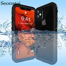 Waterproof Case Para iphone 5 11 pro Max Coque de Natação Mergulho À Prova de Choque Capa Para o iphone X XS Max XR 360 Completo proteger Funda 2024 - compre barato