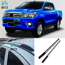 NEW Roof Rack Roof Bar Rail Luggage Bar 2015 2016 2017 2018 For Toyota Hilux REVO,Thicken Aluminum Alloy 2024 - compre barato