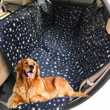 Fashion Auto Dog Back Rear Seat Bag Car Pet Seat Cover Pet Carrier Paw Pattern Waterproof Pet Mat Hammock Cushion Seat Protector 2024 - buy cheap