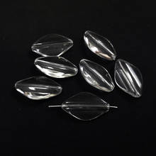 Wholesale 27mm*16mm*7mm  280pcs/lot Clear Acrylic/Irregular/Flat  Beads/Jewelry Accessories/ Finding DIY Jewelry Beads 2024 - buy cheap