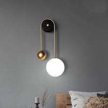 Luz led de parede minimalista artpad, novo design, para sala de estar, sofá, quarto, luz branca quente, iluminação para fundo 2024 - compre barato
