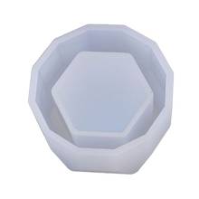 Crystal Epoxy Resin Mold Hexagon Cup Casting Silicone Mould DIY Crafts Desktop Decoration Making Tools 2024 - buy cheap