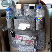 Organizador de asiento de coche Universal, bolsa de almacenamiento antipatadas, bolsillo colgante, cubierta, accesorio de arreglo Interior automático 2024 - compra barato
