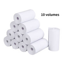 10 Rolls Receipt Thermal Paper Printing Label Roll for Mobile POS Photo Printer Office Stationery 2024 - buy cheap