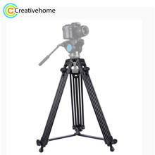 PULUZ Professional Heavy Duty Video Camcorder Aluminum Alloy Tripod for DSLR / SLR Camera, Adjustable Height: 62-140cm 2024 - buy cheap