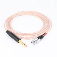 HIFI 2.5/3.5/4.4mm/XLR Balanced Single Copper Silver Mixed Headphone Upgrade Cable Cable for HD800 HD800S HD820 2024 - buy cheap