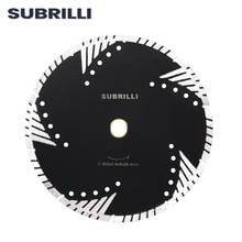 SUBRILLI 250mm Diamond Saw Blade 10" Hot Press Cutting Disc Concrete Granite Marble Circle Blade Dry Wet Use For Cutting Machine 2024 - buy cheap