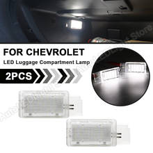 2X para Chevrolet Camaro Corvette Cruze Equinox Impala Malibú Sonic chispa Cadillac ATS CT6 SRX XTS LED compartimiento de equipaje de la lámpara 2024 - compra barato