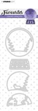 AliliArts Metal Cutting Dies Christmas scene layer diy Scrapbooking Photo Album Decorative Embossing PaperCard Crafts Die 2024 - buy cheap