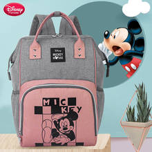 Disney-mochila portátil para mamá, bolso de hombro con gancho de gran capacidad, multifuncional, tendencia clásica, novedad 2024 - compra barato