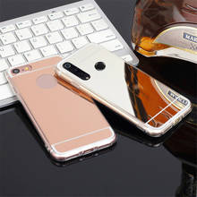 Rose Gold Mirror Case For Huawei Enjoy 9S Maimang 8 Case TPU Soft Phone Case For Honor 10i 20i 20 Lite P Smart Plus 2019 Funda 2024 - buy cheap