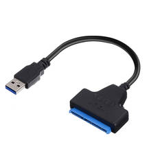 Cable USB 3,0 SATA a Sata III, adaptador de disco duro de hasta 6 Gbps, compatible con disco duro externo SSD HDD de 22 Pines, Cable Sata III 2024 - compra barato
