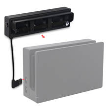 Bevigac вентилятор охлаждения для Nintendo Switch NS подставка игровой консоли док-станция кулер с доставкой в течение 3-вентилятор USB вентилятор охлаждения для Nintend NS NX 2024 - купить недорого