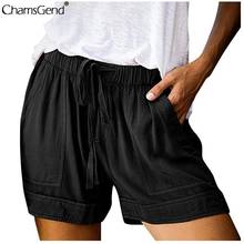 Short Pants Summer Cotton Linen Women Shorts New Fashion Female Wide Leg Trousers Casual Loose Comfy Drawstring Shorts Size 5xl 2024 - buy cheap