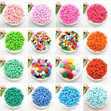 Pompoms 8mm 10mm 15mm 20mm 25mm 30mm Soft Pompones Fluffy Plush Crafts DIY Pom Poms Ball Furball Home Decor Sewing Supplies 10g 2024 - купить недорого