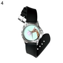 HOT SALES！！！Fashion Women Elk Deer Flamingo Giraffe Printed Dial Analog Quartz Wrist Watch 2024 - buy cheap