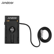 Andoer-Adaptador de placa de montaje para cámara, fuente de alimentación de batería DV para Blackmagic Cinema, cámara de bolsillo BMPCC 4K para Sony BP-U30 U60 U90 2024 - compra barato