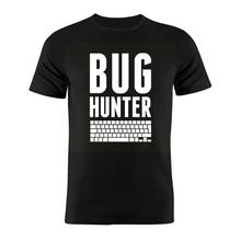 Camiseta codificadora unissex 100% algodão, arte minimalista engraçada com programador para insetos e presentes 2024 - compre barato