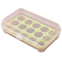 15 Grids Egg Holder Box Kitchen Storage Box Portable Eggs Container Fresh Eggs Carrier Case for Hiking Outdoor Camping 2024 - buy cheap
