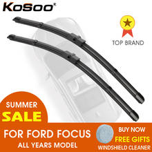 KOSOO For Ford Focus MK2 MK3 Hatchback Wagon Sedan Year From 2004 To 2017 Car Windscreen Wiper Blade Natural Rubber Accessories 2024 - buy cheap