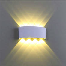 Iluminação led de parede, 16w, super brilhante, à prova d'água, ip65, lâmpadário de parede moderno para decorar interno e externo, iluminação para varanda, jardim, quarto