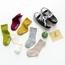 5Pairs/lot 0-6Y Infant Baby Socks Baby Socks for Girls Cotton Cute Newborn Non-slip Boy Toddler Socks Baby Clothes Accessories 2024 - buy cheap