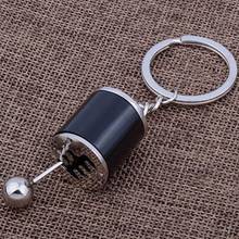 Modified gear shifter car key chain men personality pendant keychain for BMW honda alfa romeo key ring keyring 2024 - buy cheap