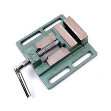 Small cast iron milling machine Vise 2.5 inch Bench vise flat-nose pliers Bench Clamp Drilling Machine Vise,F20020 2024 - buy cheap