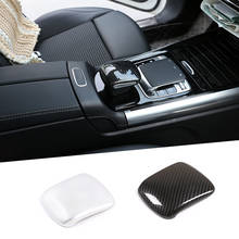Car Central Control Armrest Decorative Cover Trim ABS Chrome For Mercedes Benz B GLB Class W247 X247 2019 2020 Auto Accessories 2024 - compre barato