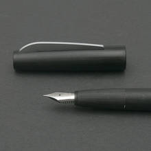 KACO EDGE-pluma estilográfica de lujo para oficina y escuela, pluma con cartuchos de tinta, color negro, con punta de EF/F/M, con caja de regalo, 2 uds. 2024 - compra barato