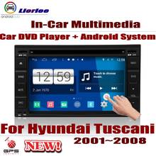 Auto GPS Navigation For Hyundai Tuscani 2001-2008 Car Android Multimedia Player CD DVD Radio Stereo AMP BT USB AUX WIFI Screen 2024 - buy cheap