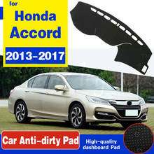 Para Honda Accord 2013 2014 2015 2016 2017 Anti-Slip Mat Pad Cover Dashboard Pára Dashmat Cabo Tapete Tapete Do Carro Acessórios 2024 - compre barato