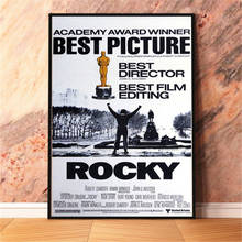 Rocky-pintura en lienzo de película clásica Vintage, impresiones y carteles Vintage, Cuadros, imágenes artísticas de pared para decoración de sala de estar, sin marco 2024 - compra barato