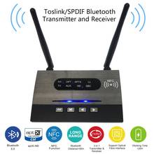 Bluetooth 5,0 аудиопередатчик приемник беспроводной адаптер Hifi стерео аудио AptX HD RCA 3,5 мм разъем оптический Bluetooth-адаптер 2024 - купить недорого