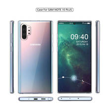 YISAHNGOU для Samsung Galaxy Note 20 10 Plus S20 Ultra A50 A70 A51 A71 A21S S10 S9 S8 Plus ультратонкий прозрачный мягкий чехол из ТПУ 2024 - купить недорого