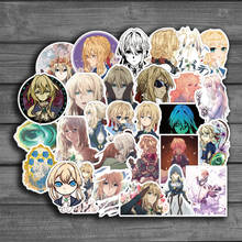 50pcs/pack Japanese Anime Violet Evergarden Anime Stickers For DIY Computer Scrapbook Luggage Skateboard Motorcycle Bicycle 2024 - buy cheap