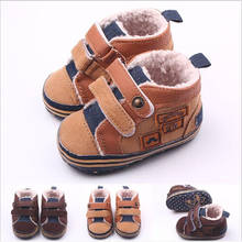 New Winter Baby Keep Warm Shoes Infants Boys First Walkers Toddler Casual Shoes Antislip Baby Sneakers Boots 2024 - buy cheap