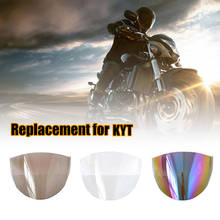 Protector de viento Anti-UV para motocicleta, visera de repuesto para casco de Moto, anti-arañazos, KYT 2024 - compra barato