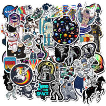 50PCS Space Explore Stickers Space Anime Cartoon Sticker for Laptop Car Bumper Skateboard Luggage Universe Planet Graffiti Decal 2024 - buy cheap