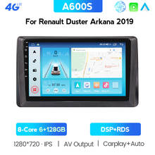 Built-in Wireless Carplay For Renault Duster Arkana 2019 Car Radio Multimedia Video Player Navigation GPS Android 2din Russian 2024 - buy cheap