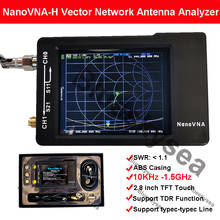 Analizador de red Vector nanovna-h portátil de mano, analizador de red Vector 10KHz-1,5 GHz de onda corta MF HF VHF UHF 2024 - compra barato