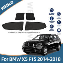 Cortina de ventana magnética para BMW, parasol lateral para BMW X5 F15 2014 2015 2016 2017 2018 2024 - compra barato