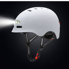 Taillight Flash Warning Light Helmet Motorcycle USB Charging Electric Scooter Balance Breathable Riding Skating Safe Helmets 2024 - buy cheap