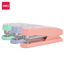 DELI Fashion Office Stapler NO.12 Half Strip stapler 24/6 & 26/6 smooth stapling stationery office supply staples E0402F 2024 - buy cheap