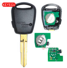 Keyecu Uncut Remote Key Fob 433MHz ID46 Side 1 Button Keyless Transmitter for Kia Rio 2024 - buy cheap