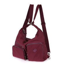 Woman Nylon Shoulder Bags Handbag Fashion Tote Solid Messenger bag Bolsas Femininas Lady Crossbody Bags For Female 2024 - buy cheap