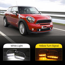 CSCSNL 2Pcs LED Daytime Running Light Waterproof ABS 12V DRL Fog Lamp Decoration For BMW Mini Cooper Countryman Car Accessories 2024 - buy cheap