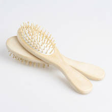 Health Wooden Bamboo Hair Vent Brushes Care SPA Massager Comb Natural material Air cushion massage comb 2024 - buy cheap
